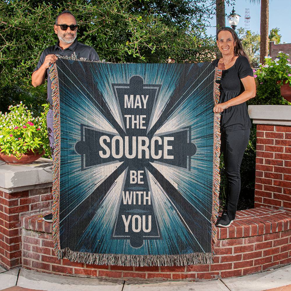 May The Source Woven Blanket