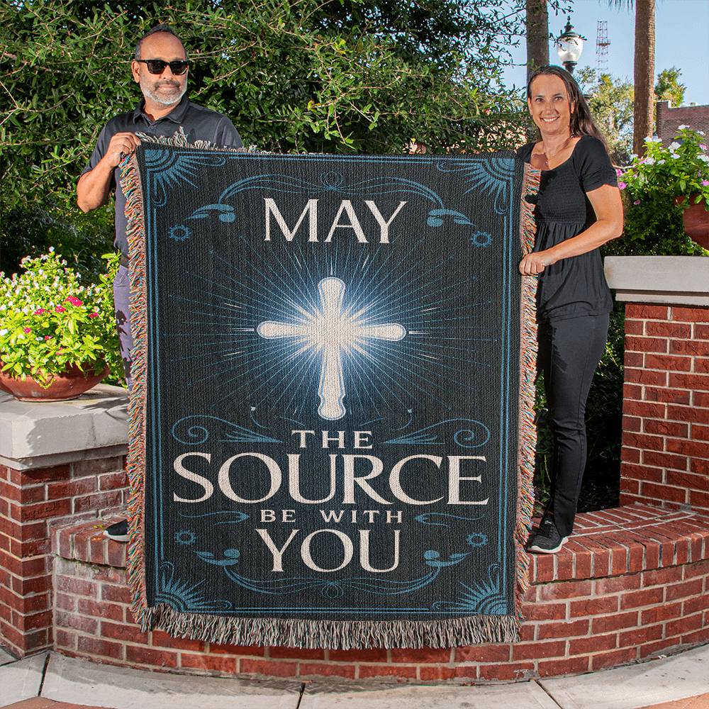 May The Source Woven Blanket