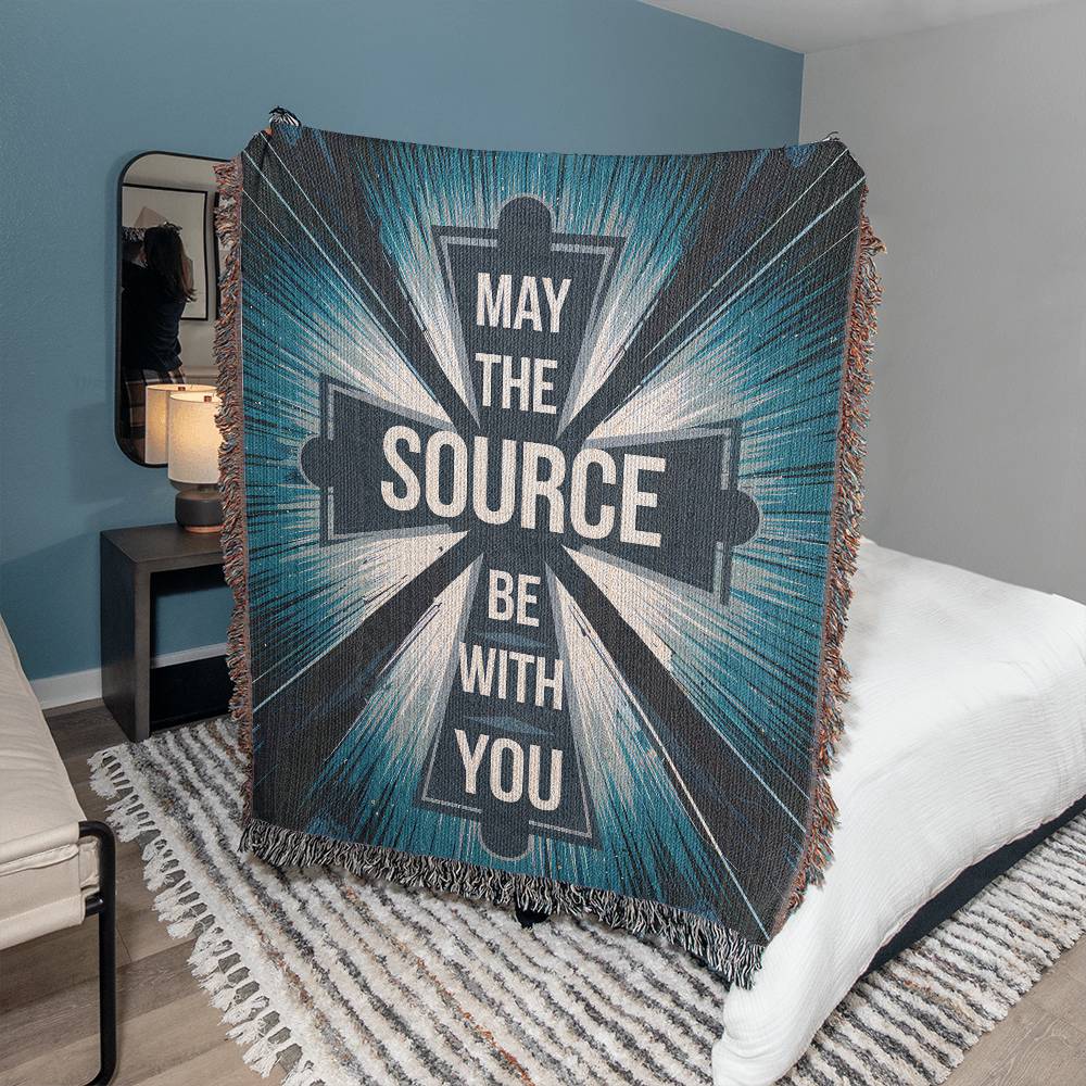 May The Source Woven Blanket