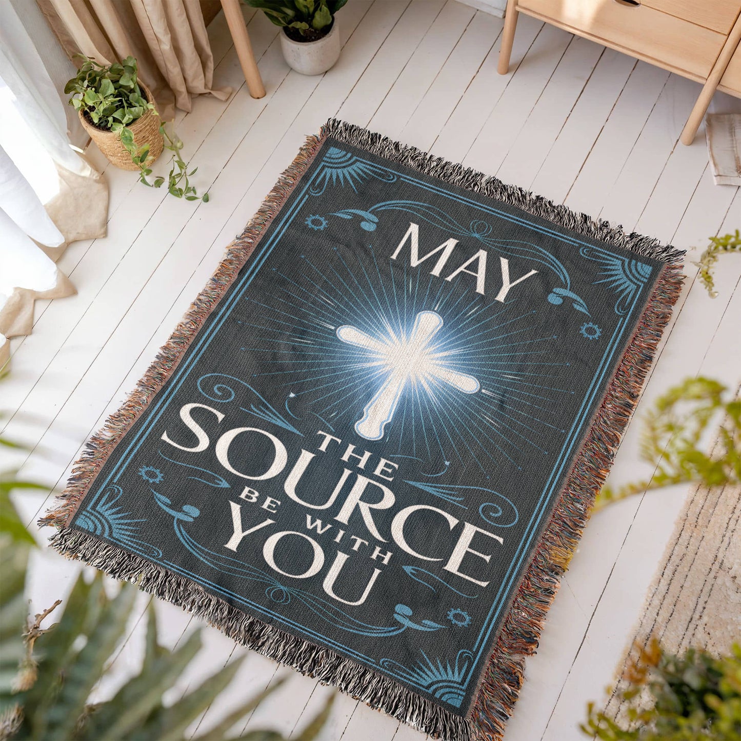 May The Source Woven Blanket