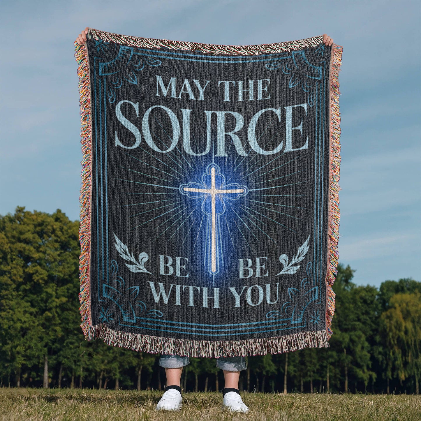 May The Source Woven Blanket