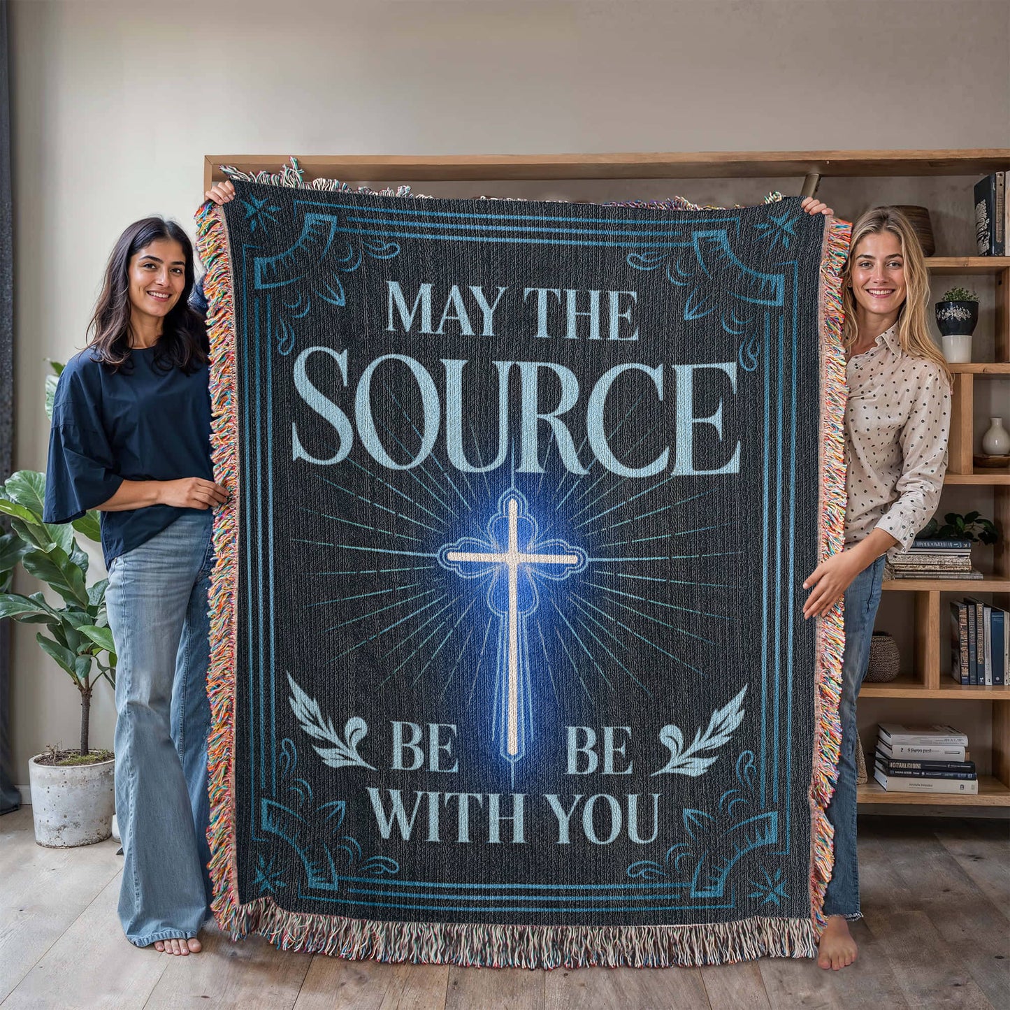 May The Source Woven Blanket