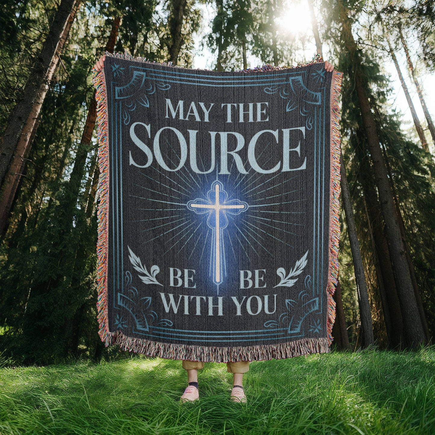 May The Source Woven Blanket