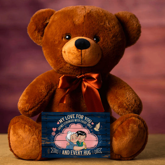 My Love For You Teddy Bear with Card