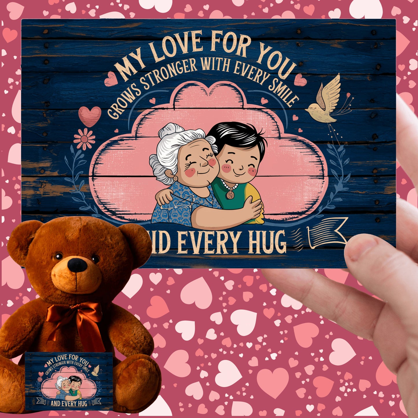 My Love For You Teddy Bear with Card