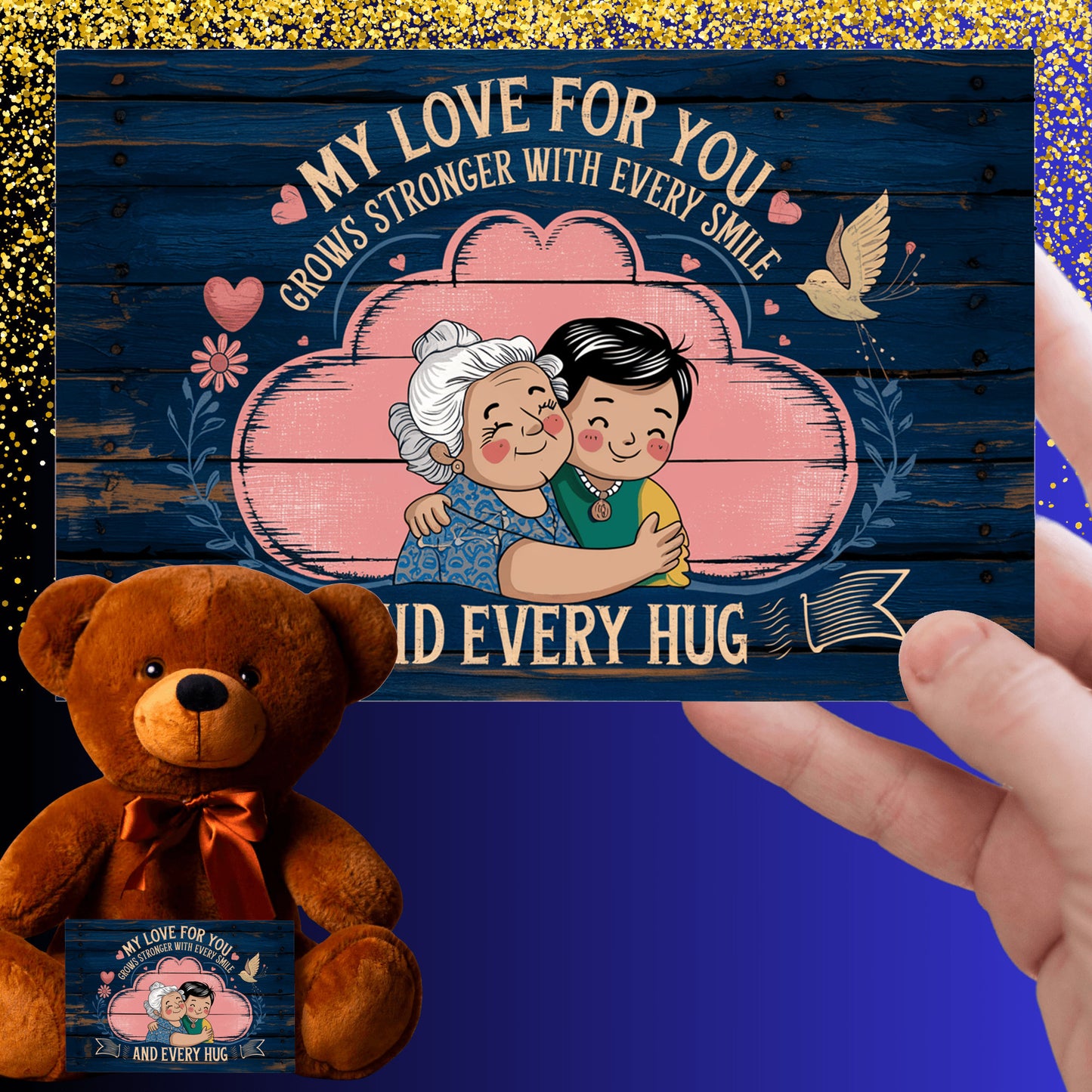 My Love For You Teddy Bear with Card