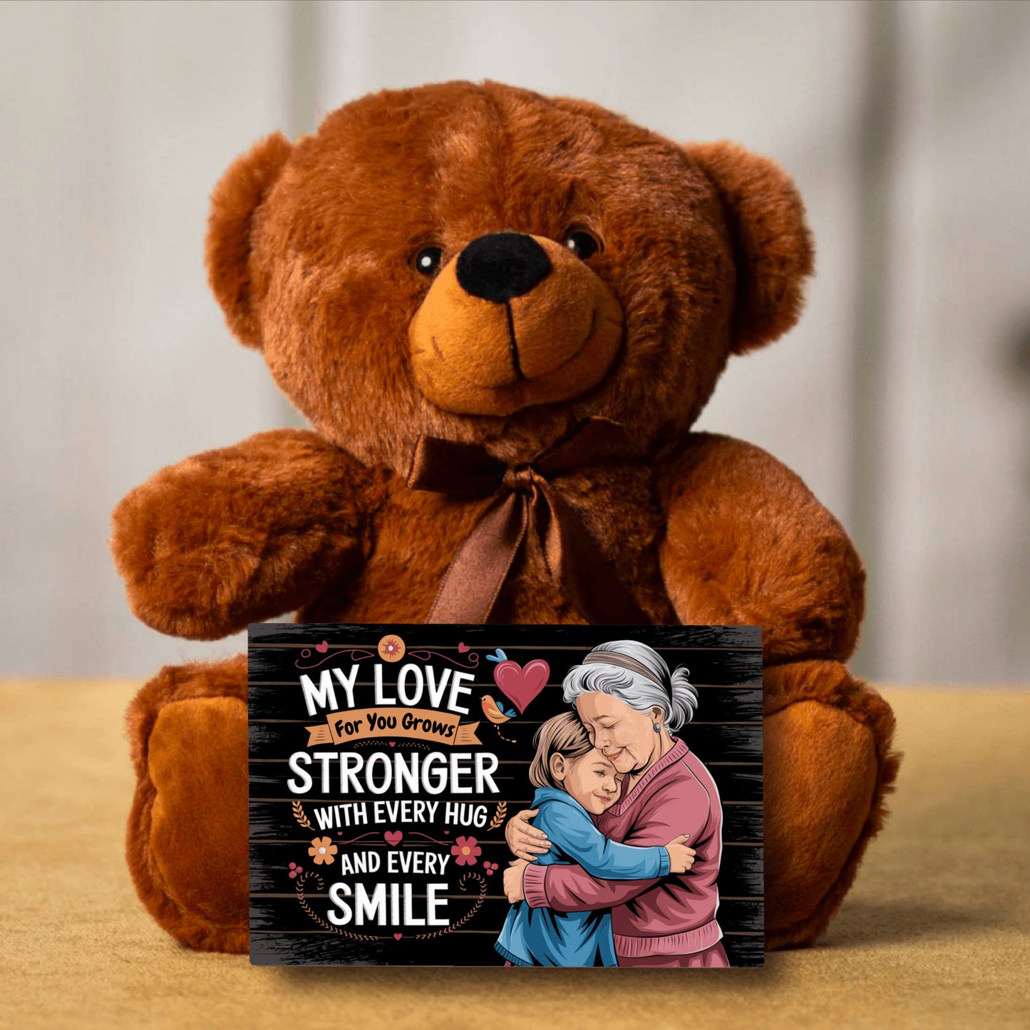 My Love For You Teddy Bear with Card